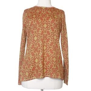 NWOT J McLaughlin ornate metallic button sweater